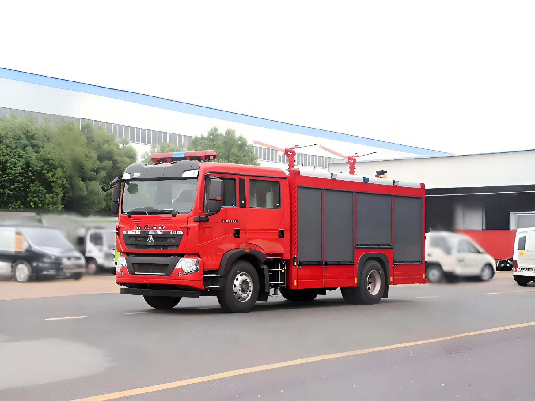 CLW5180GXFGF40/ASL型干粉消防車